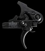 Geissele Automatics SSA Two-Stage Curved AR Trigger 4.25–4.75 lb Pull Black Oxide 05101