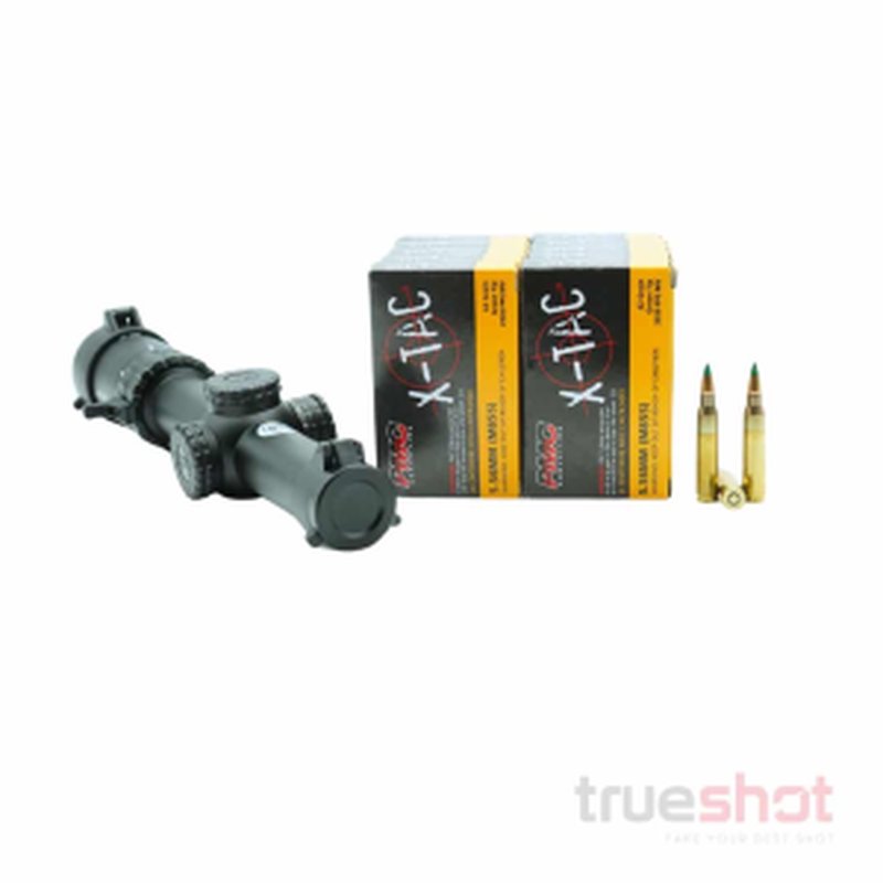 Primary Arms SLx SFP Gen IV 1-6x24mm LPVO Bundle with PMC Ammo