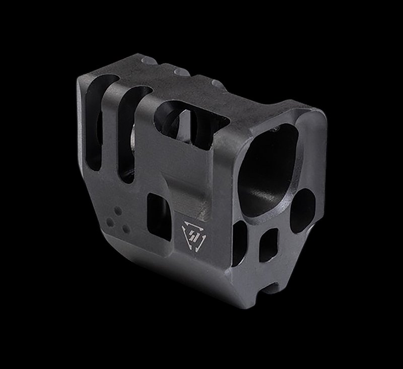 Strike Mass Driver MDC 9mm Compensator for Glock 17 Gen 3 Black Steel G3MDCOMPS