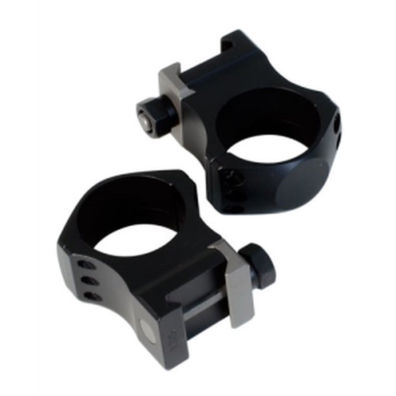 Nightforce X-Treme Duty Ultralite 6 Hole Picatinny 34mm Scope Rings Matte Black Extra-High