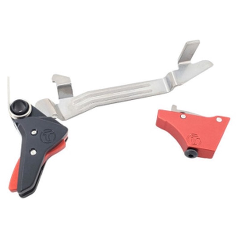 Timney Alpha Glock Gen 5 trigger ALPHAGLOCK5 3 lb black/red NP3 bar