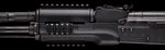 Hogue AK-47/AK-74 OverMolded Rubber Forend Handguard Black 74004