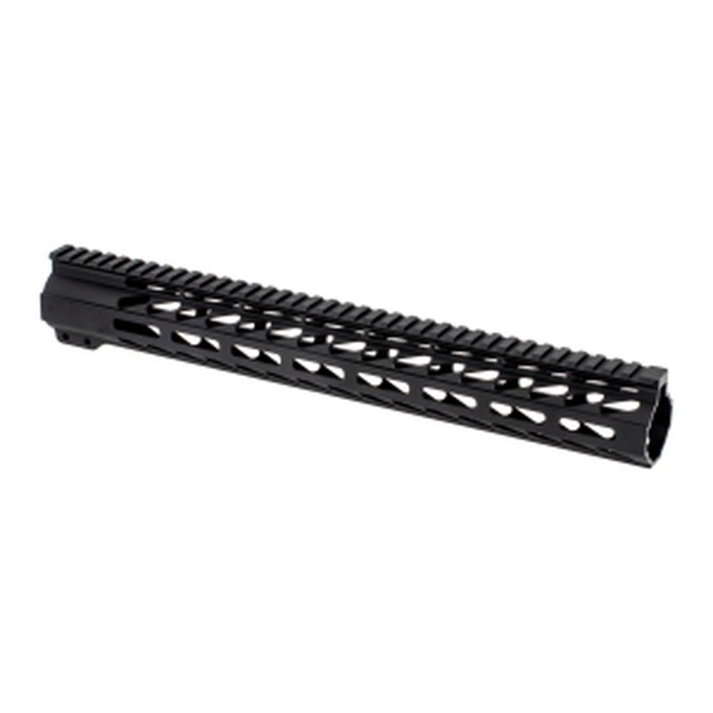 Ghost Firearms No Logo M-LOK AR-15 Handguard - Black - 15"