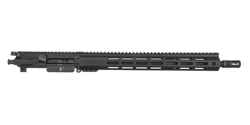 PSA 16" Mid Length 1/7 Nitride 15" Lightweight Hex M-lok Upper with BCG & CH