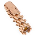 F-1 Firearms Surplus Dragon Slayer Muzzle Break 308 Rose Gold 5/8x24