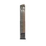 Elite Tactical Systems ETS GLK-18-40 Glock 17/18/19/26/34/45 Compatible 9mm 40-Round Clear Extended Magazine