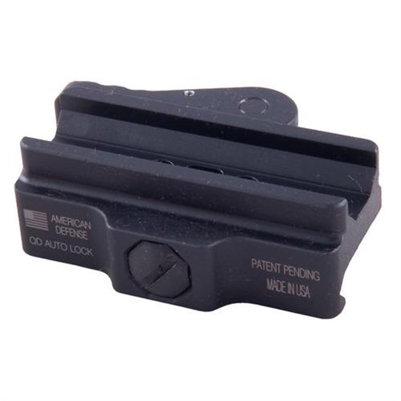 American Defense Manufacturing Mini-Acog Mount 1.5-3x Power AR-15 Matte Black