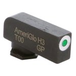 AmeriGlo GL-112-200-125 Glock Front Night Sight Green Tritium White Outline