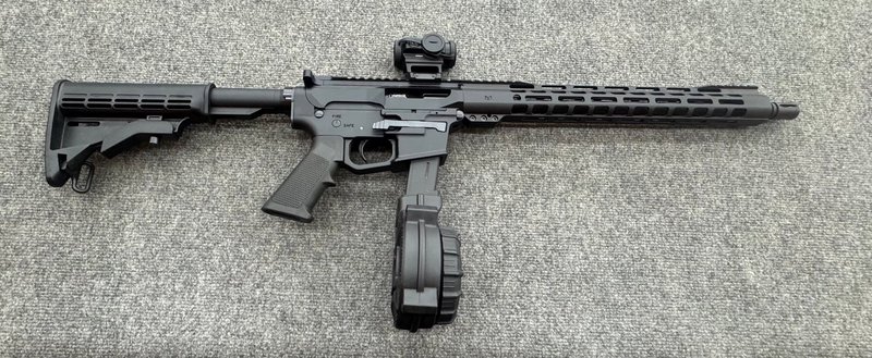 DPMS DP-9 9mm AR-15 Rifle 16 inch Barrel Black Finish