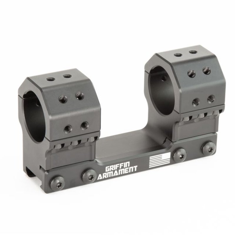 Griffin Armament Standard SPRM 30mm 0MOA Black Scope Mount
