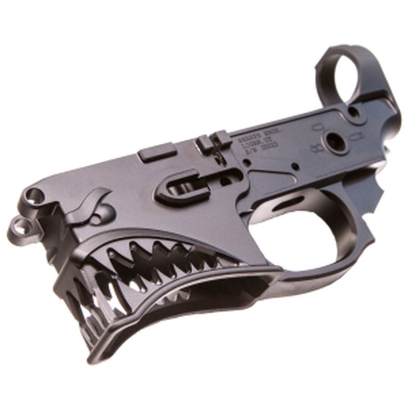 Sharps Bros SBLR01 Hellbreaker Stripped Lower (Gen 2) Multi-Caliber Black Anodized Finish 7075-T6