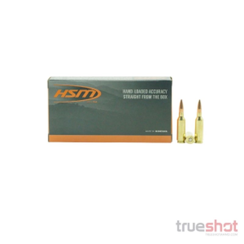 HSM .22 ARC 75 Grain HPBT Match Ammunition