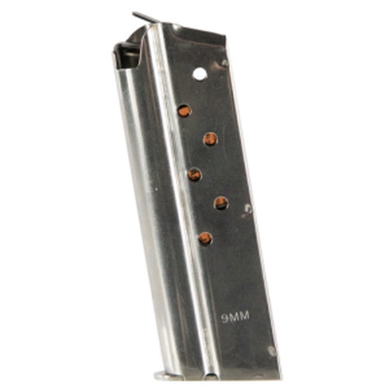 Ruger SR1911 Officer Magazine 9mm Luger 7-Round Stainless
