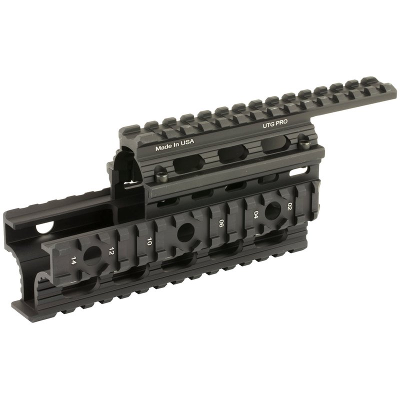 Leapers UTG PRO AK-47 Quad Rail Handguard Picatinny QD MTU009