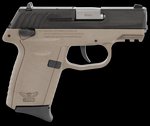 Sccy CPX-1 Gen 3 9mm Pistol 3.1 Inch Barrel Black/FDE