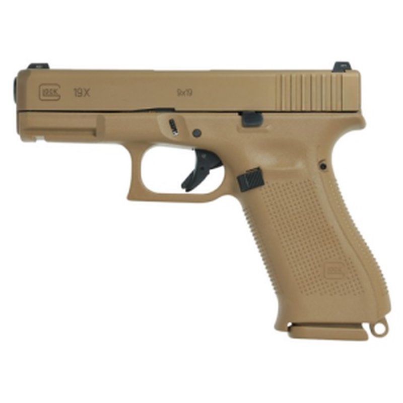 Glock G19X Pistol 9mm 4.02 in Bronze Finish