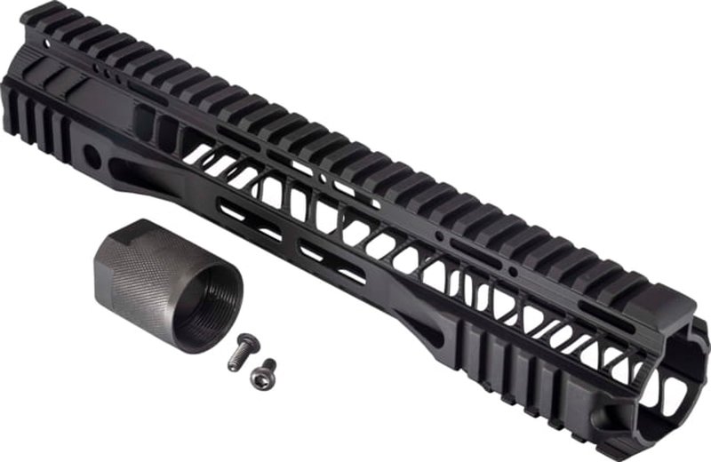 TRYBE Defense AR-15 M-LOK Lightweight Quad Handguard w/ Full Rail