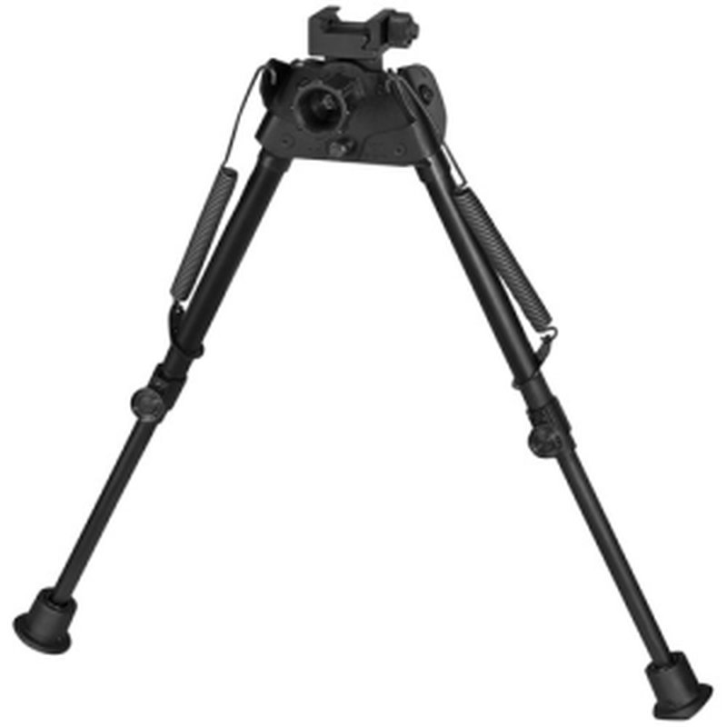 HARRIS BIPODS Swivel L Picatinny 9-13 Black Steel Rubber Feet