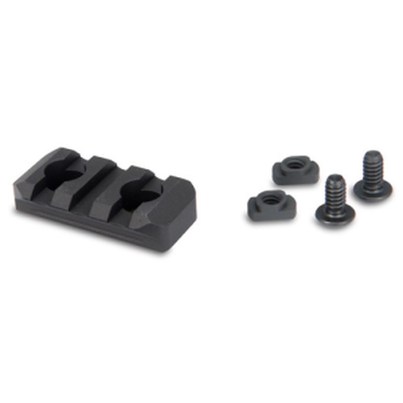 Nordic Components Picatinny Mount 3 Slot 1.59" Fits M-LOK Black