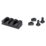 Nordic Components Picatinny Mount 3 Slot 1.59" Fits M-LOK Black