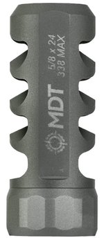 MDT Hunt Brake Black Titanium 5/8"x24 30 Cal Magnum