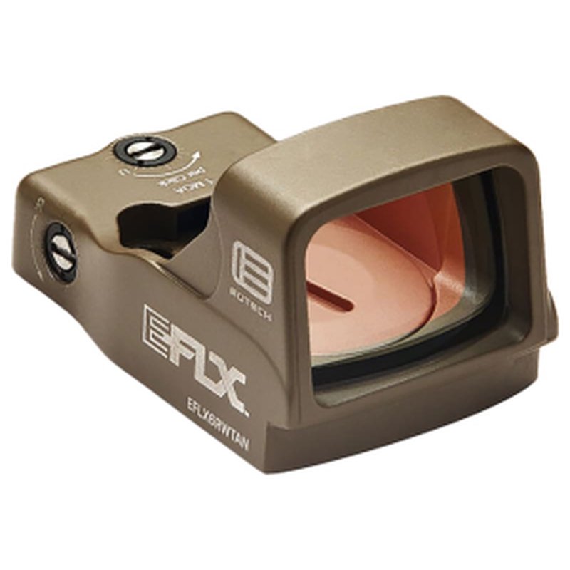 EOTech EFLX6RWTAN Eflx Mini Reflex Sight Tan 1 x 6 MOA Red Dot