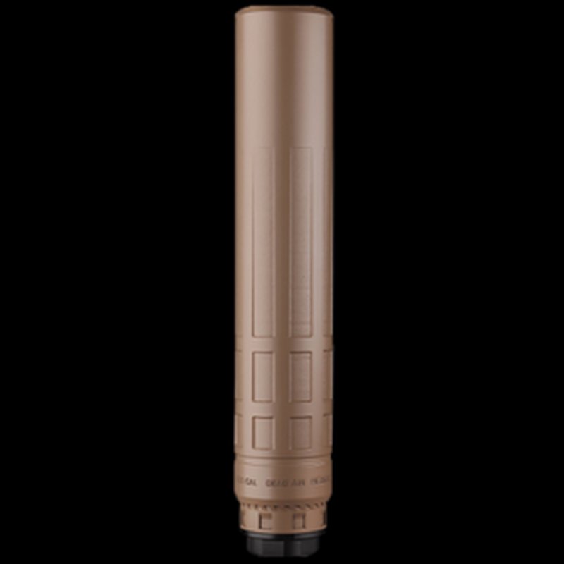 Dead Air Nomax 33 Suppressor .33XC Titanium 9.6in Length 1.75in Dia FDE