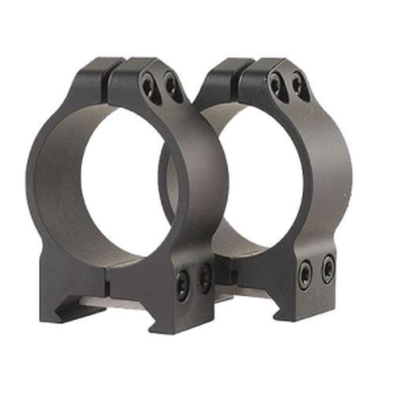 Warne 214M Maxima Fixed Ring 30mm Picatinny/Weaver Black Matte