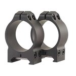 Warne 214M Maxima Fixed Ring 30mm Picatinny/Weaver Black Matte