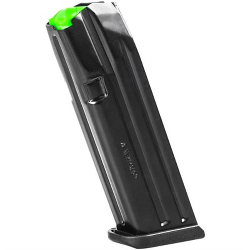 MEC-GAR MGG171800A Glock 17 9mm Luger 18rd Magazine Black w/ Green Follower