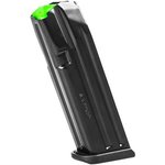 MEC-GAR MGG171800A Glock 17 9mm Luger 18rd Magazine Black w/ Green Follower