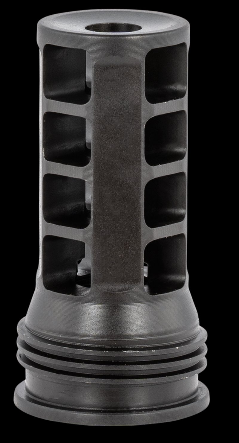 Huxwrx Quick-Detach 7.62 Muzzle Brake Suppressor Mount 1/2x28 Threads Black 1628