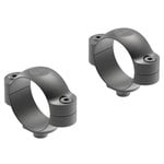 Leupold 51717 Quick Release Scope Ring Set Dual Dovetail Low 30mm Tube 0 MOA Matte Black Steel