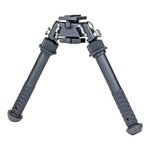 B&T BT46-NC Atlas Bipod Standard Height with Arisaka Picatinny Rail Slider Installed
