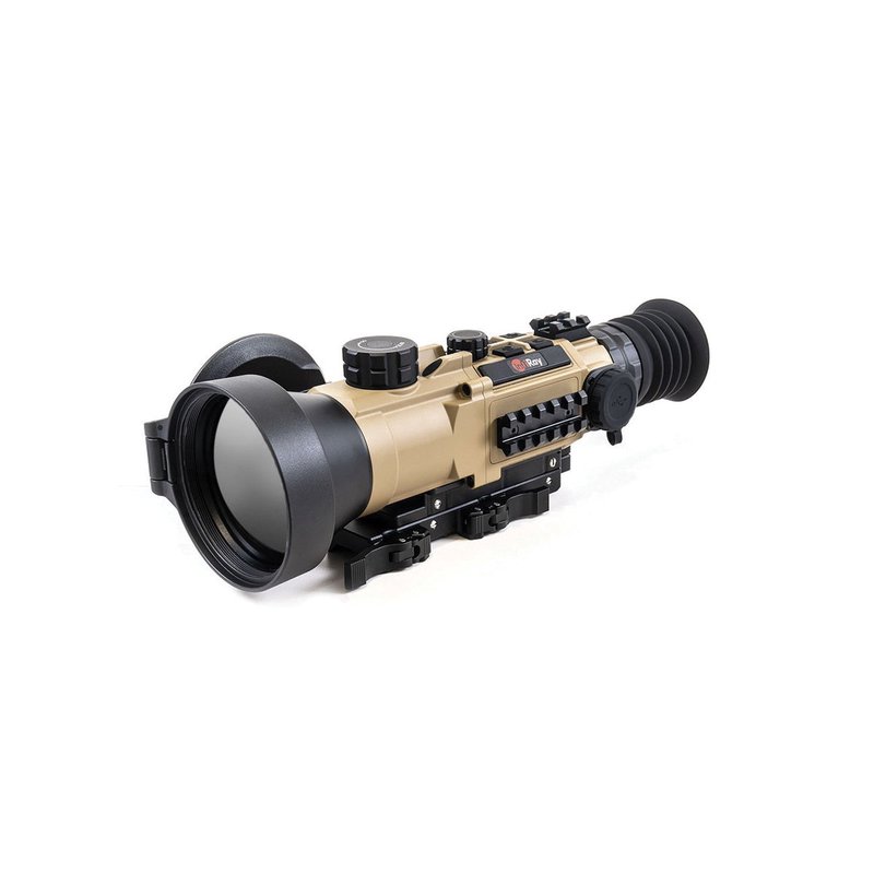 iRay USA RICO Hybrid 640 Thermal Weapon Sight 4x75mm 9 MOA Dot