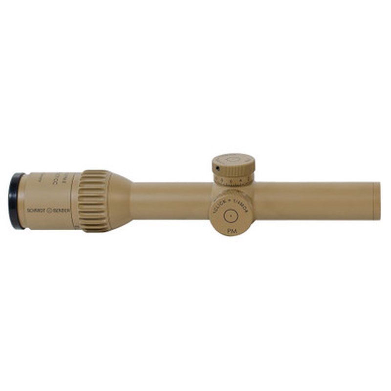 Schmidt & Bender 1-8x24 ShortDot PM II ShortDot Riflescope Pantone 7504M