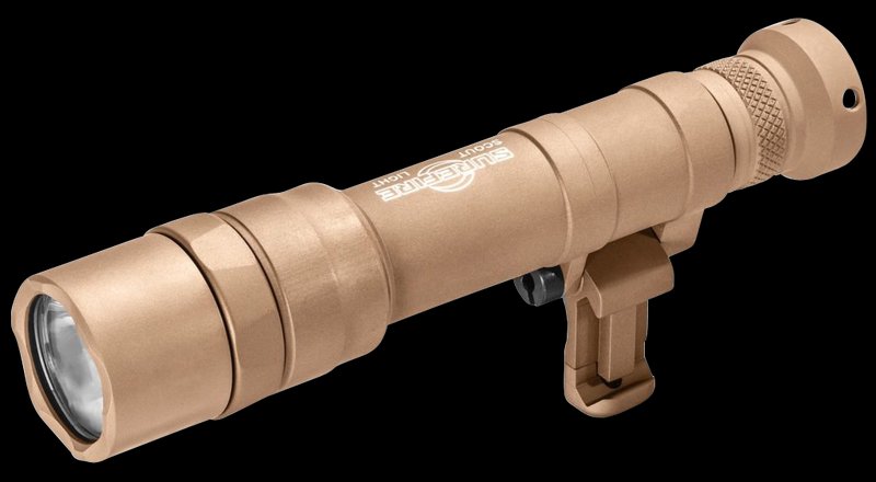 SureFire M640DFT-PRO Turbo Scout Light Pro Dual-Fuel 100k Candela Black