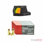 Sig Sauer Romeo-X Miniature Reflex Sight Bundle with 300 Rounds of 9mm Ammo