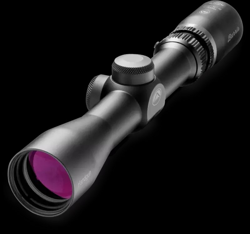 Burris Handgun Scope 2-7x32 Plex Reticle Matte Black 1-Inch Tube Long Eye Relief