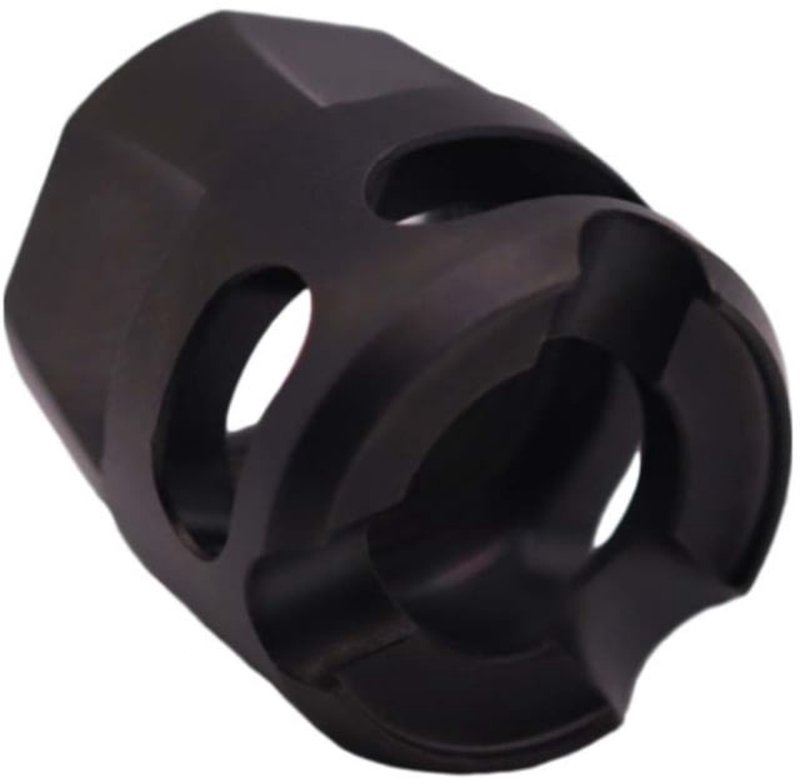 True Precision TPYMICROBC Y-Type Micro Compensator 9mm 1/2x28 Black DLC
