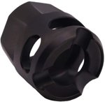True Precision TPYMICROBC Y-Type Micro Compensator 9mm 1/2x28 Black DLC