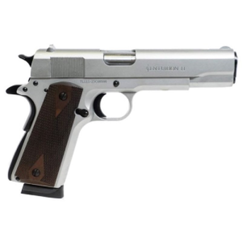 Century Arms Centurion 11 45 ACP Pistol Chrome 5 Inch 8 Round