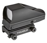 Truglo Tru-Brite Open Red Dot TG8385B Dual-Color 5 MOA with Weaver Mount