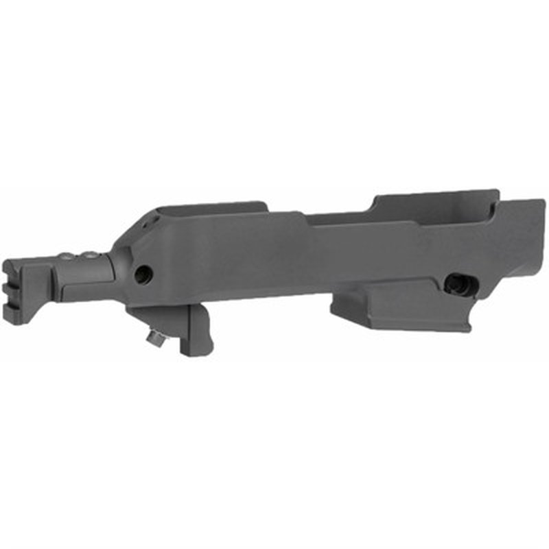 Midwest Industries Ruger PC Carbine side folder chassis black 6061 aluminum