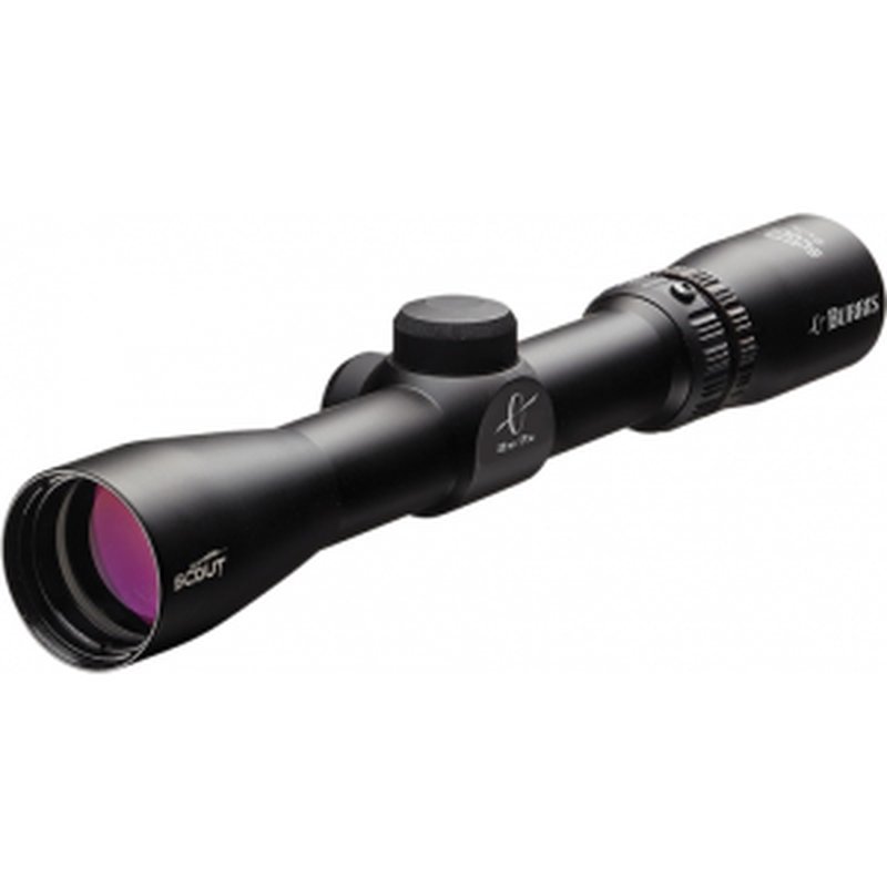 Burris 200261 Scout 2-7x 32mm Obj 23-8 ft @ 100 yds FOV 1\" Tube Dia Black Matte Ballistic Plex