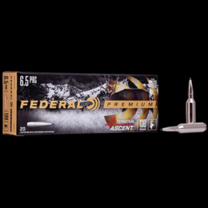Federal Terminal Ascent 6.5 PRC 130 Grain Ammo, 20 Rounds