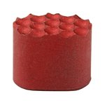 San Tan Tactical AR-15 Ultra Grip Extended Magazine Release Button Red 7075-T6 Aluminum