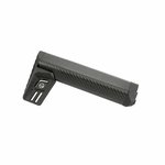 Lancer Round Carbon Fiber Stock Fixed A2 Length Black