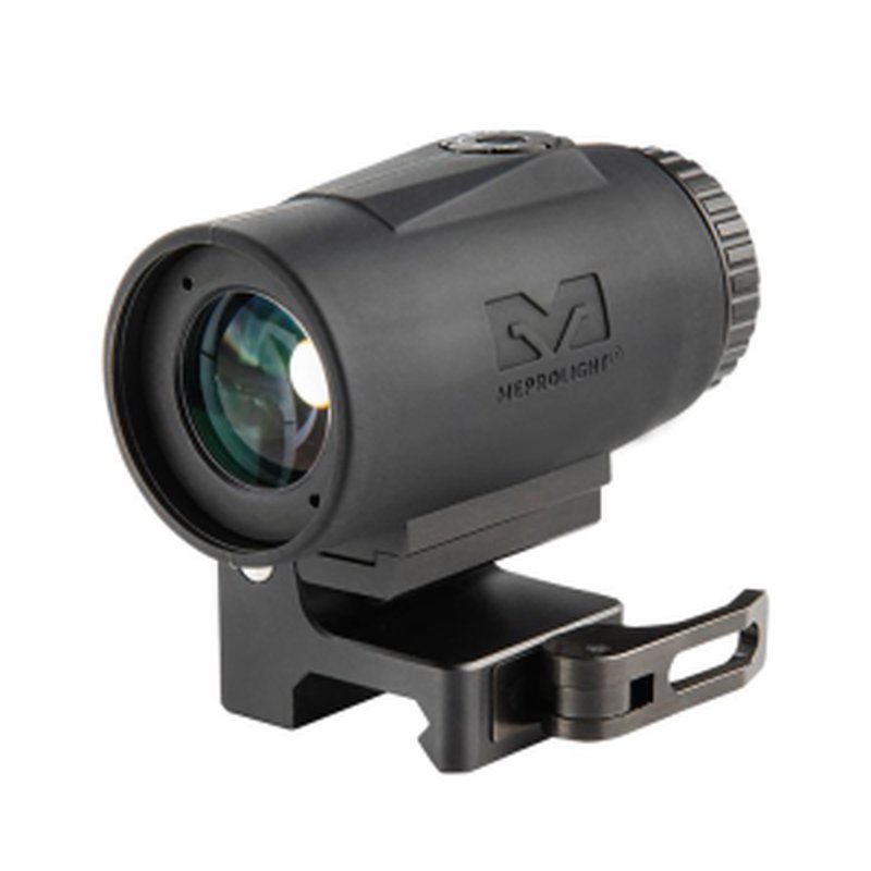 Mepro MMX4 4x Micro Magnifier with Integrated Side Flip Adaptor