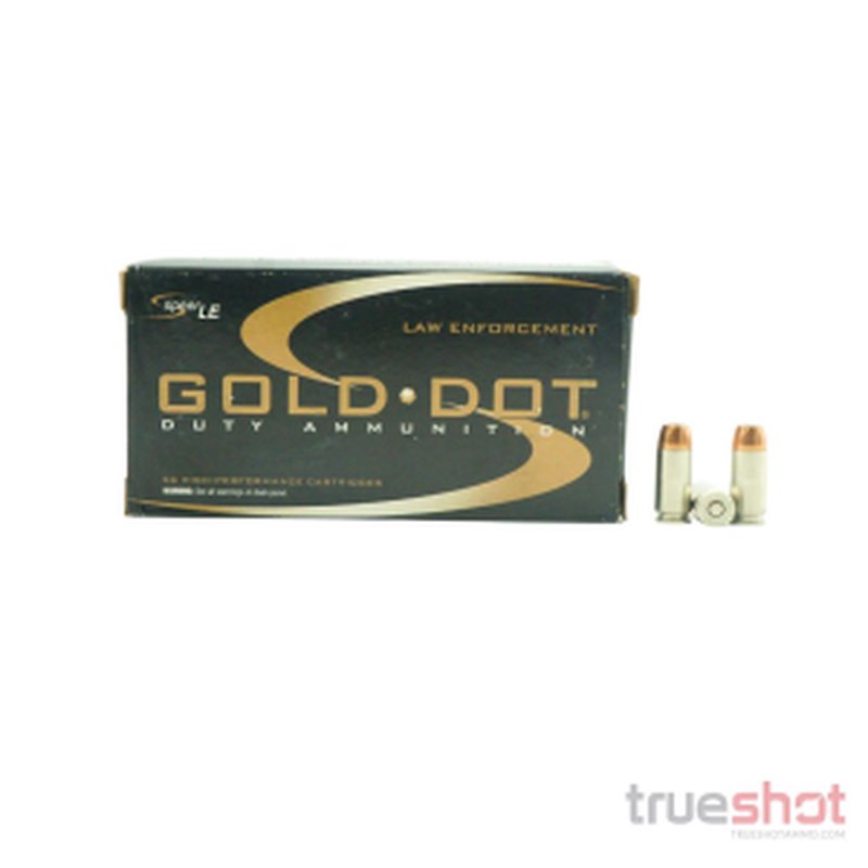 Speer Gold Dot 40 S&W 180 Grain JHP Ammunition, Retail 50 Rounds
